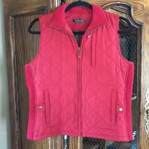 LAUREN Ralph Lauren Quilted Vest Cayenne XL